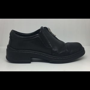 Josef Seibel 7.5 Black Slip On Women's Shoes Eu 38